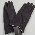 Marcus Adler Stitched Accent Faux Suede Touchscreen Glove Women's Gray
