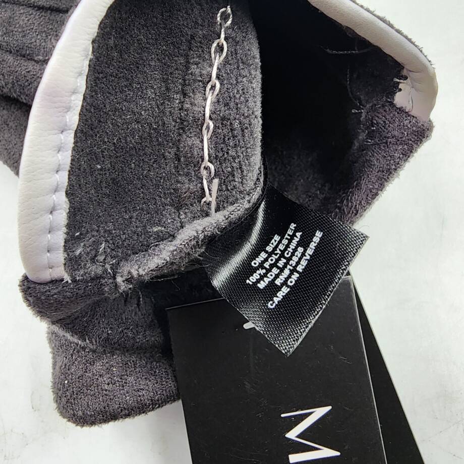 Marcus Adler Stitched Accent Faux Suede Touchscreen Glove Women's Gray