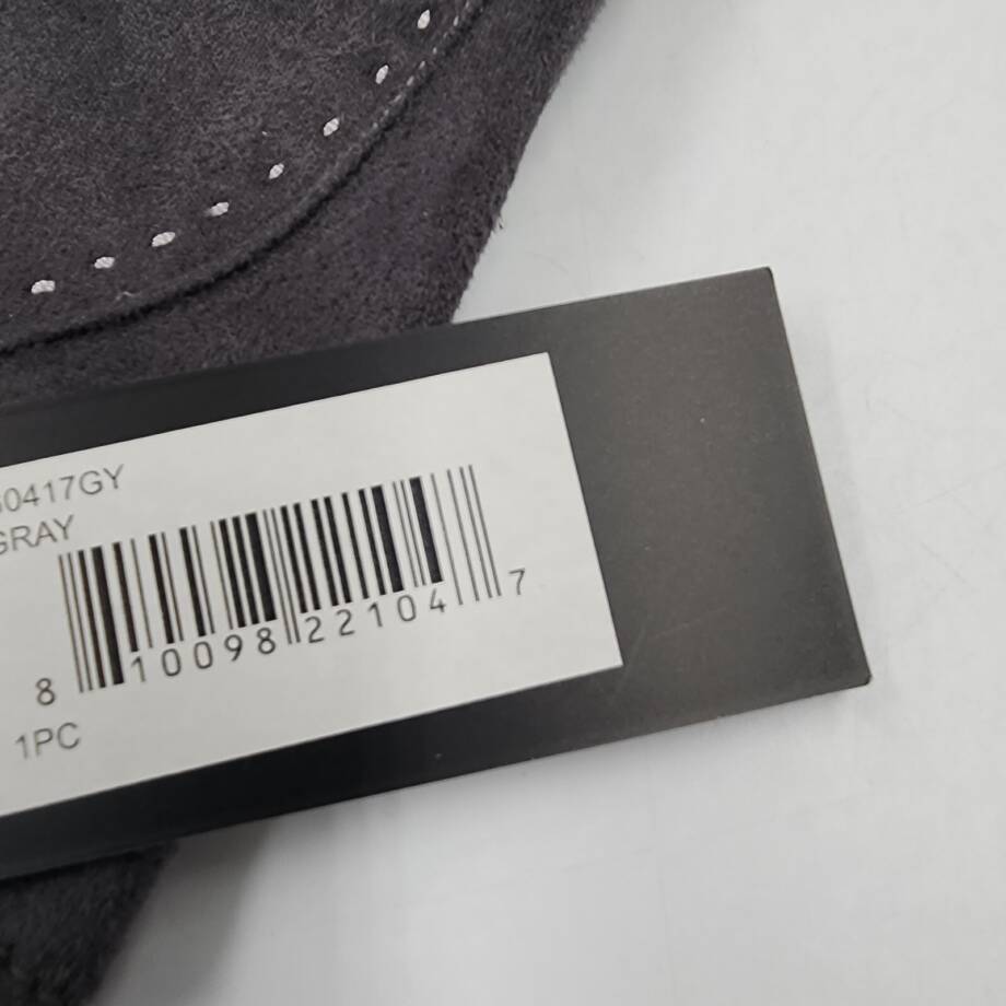 Marcus Adler Stitched Accent Faux Suede Touchscreen Glove Women's Gray