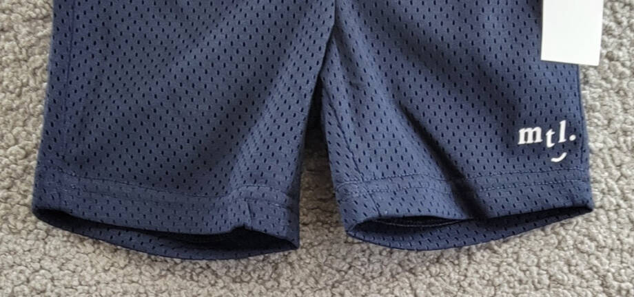 Miles the Label Mesh Shorts Toddler Boys' 2Y Navy Elastic Drawstring Waistband