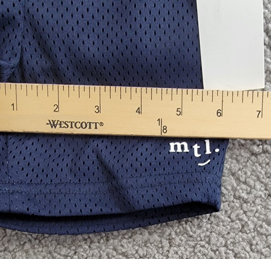 Miles the Label Mesh Shorts Toddler Boys' 2Y Navy Elastic Drawstring Waistband