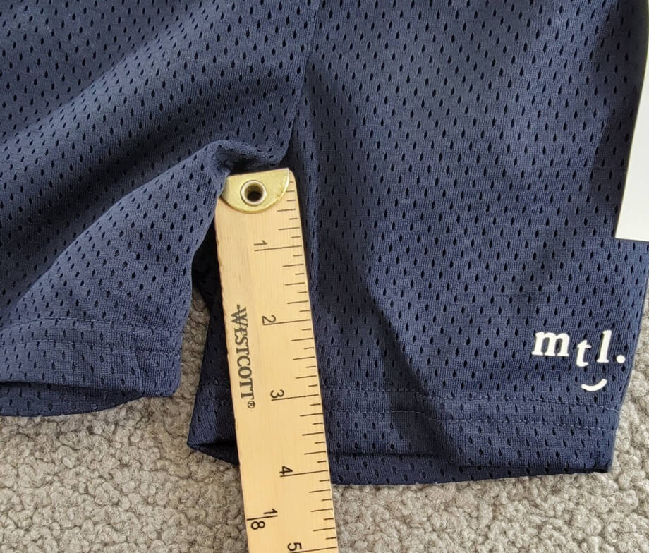 Miles the Label Mesh Shorts Toddler Boys' 2Y Navy Elastic Drawstring Waistband