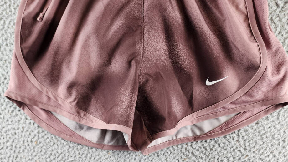 Nike Tempo Running Shorts Women's XS Smokey Mauve Drawstring Waistband Pull On~