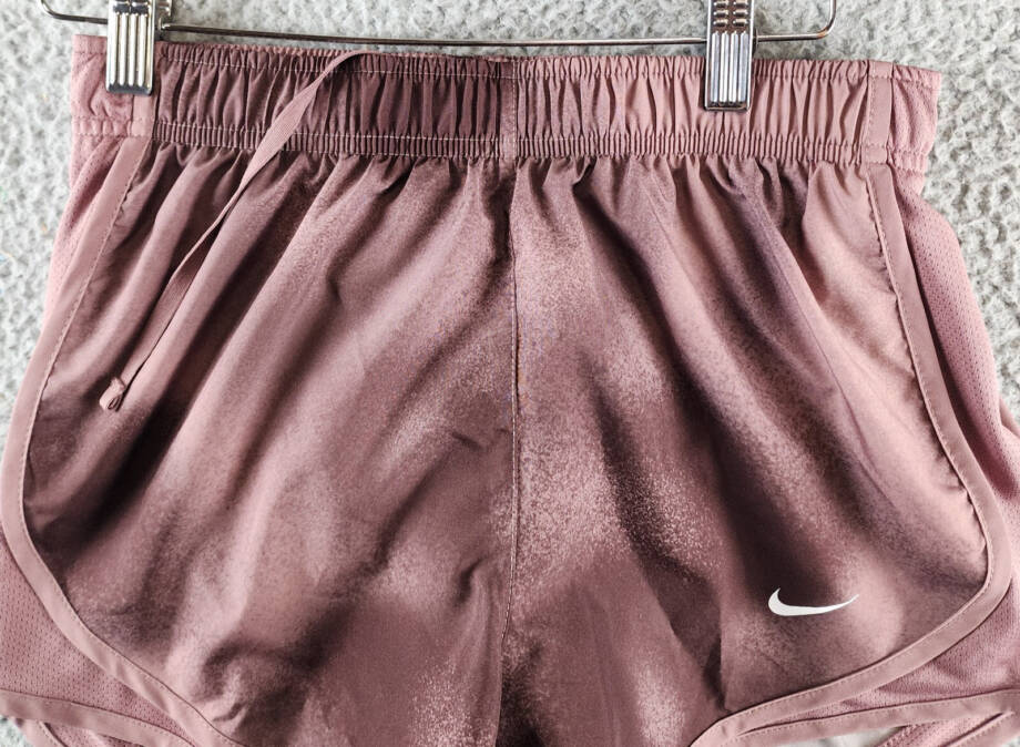 Nike Tempo Running Shorts Women's XS Smokey Mauve Drawstring Waistband Pull On~