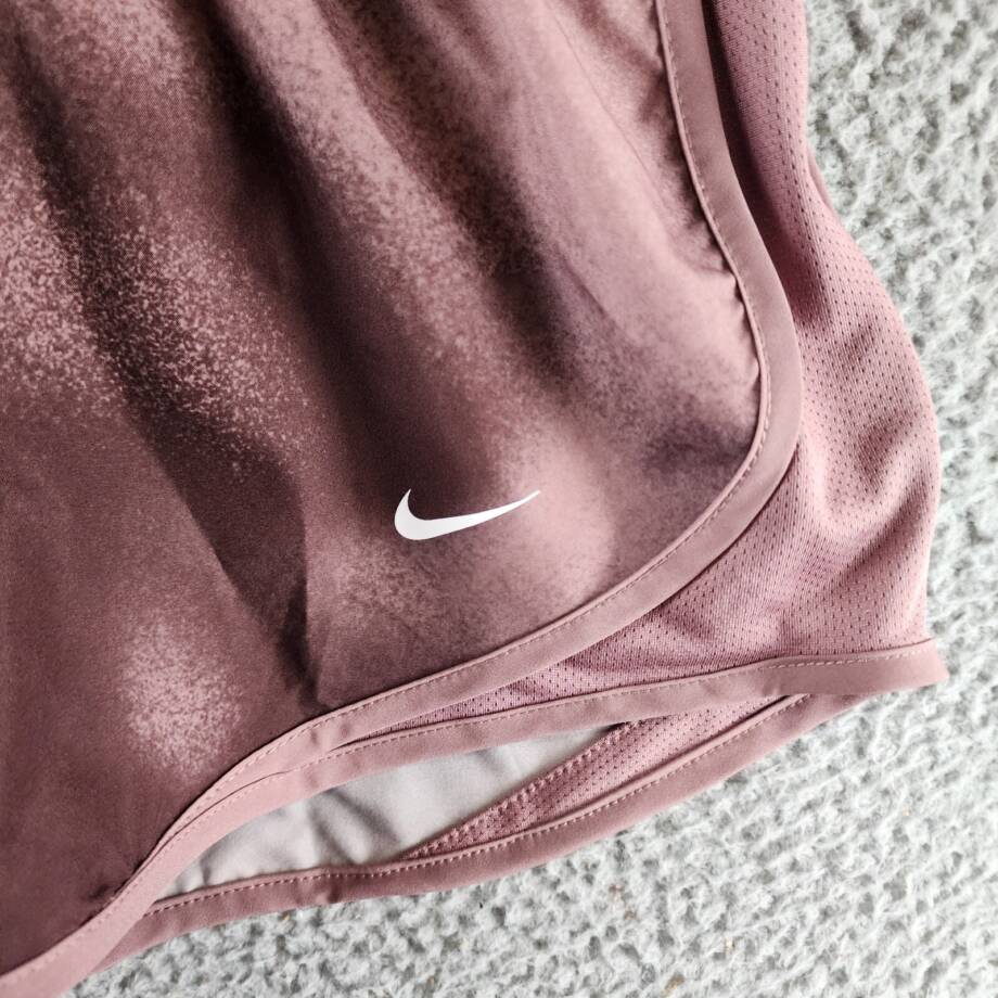 Nike Tempo Running Shorts Women's XS Smokey Mauve Drawstring Waistband Pull On~