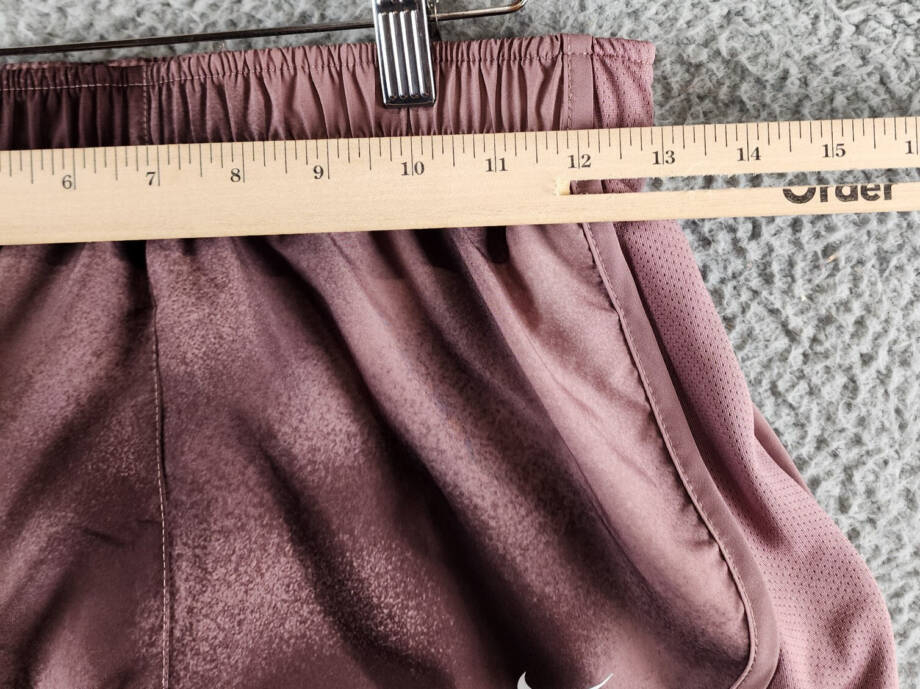 Nike Tempo Running Shorts Women's XS Smokey Mauve Drawstring Waistband Pull On~