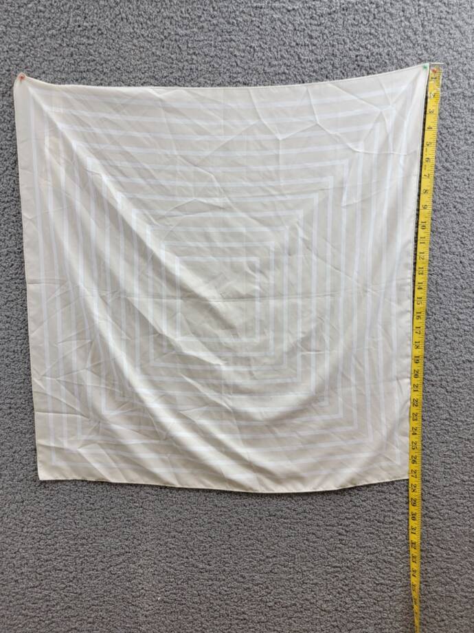 On 34th Striped Bandana Scarf Women's One Size Sand