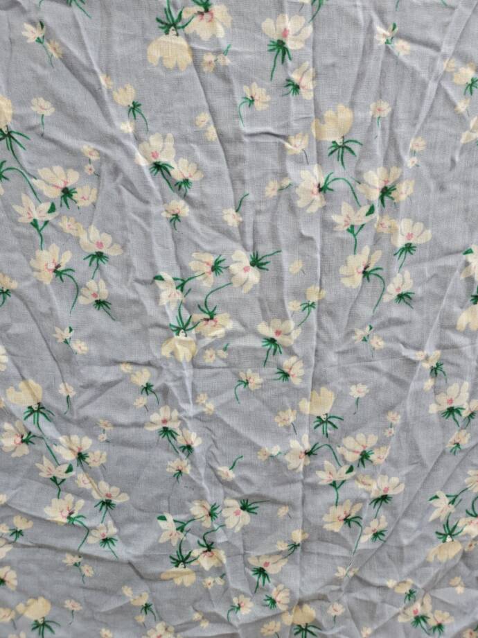 On 34th Cheerful Floral Square Scarf Women's One Size White Multi