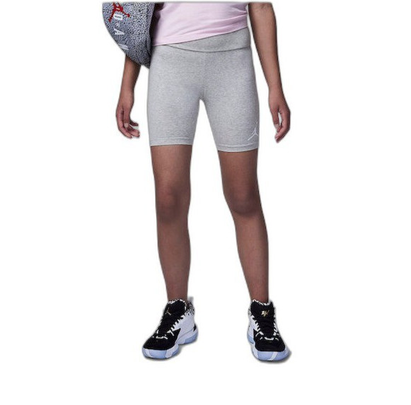 Jordan Essentials Bike Cycling Shorts Girls S 8/10Y Gray Pullon