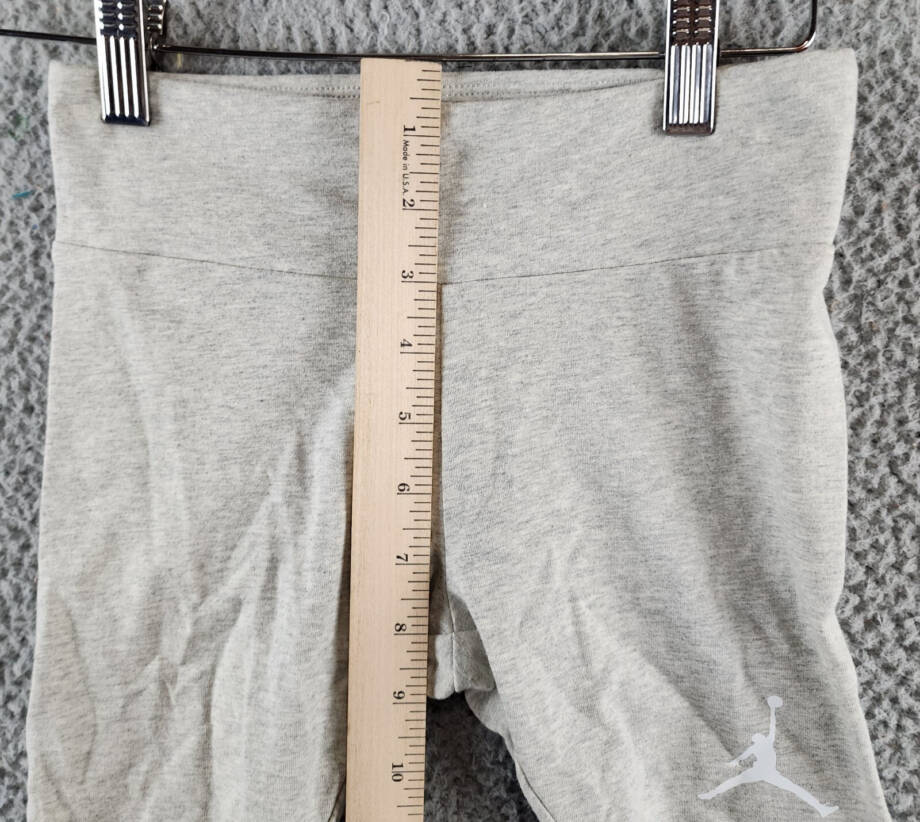 Jordan Essentials Bike Cycling Shorts Girls S 8/10Y Gray Pullon