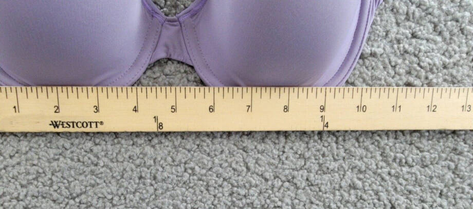 On Gossamer Next to Nothing Micro T-Shirt Underwire Bra Women's 32C Daybreak