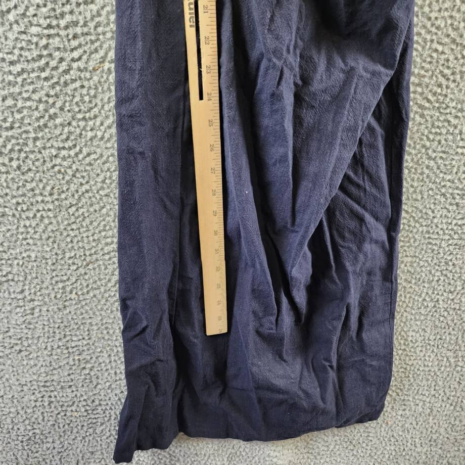 Lioness 1999 Maxi Dress Women's XS Navy Solid Halter Neck Sleeveless Back Zip