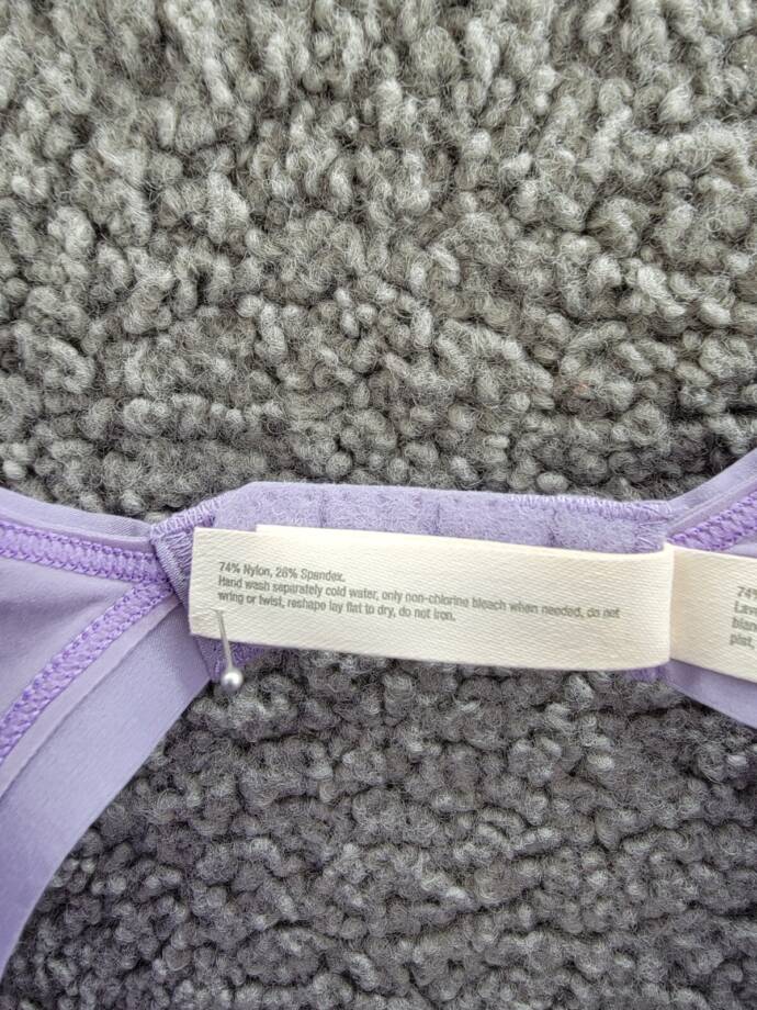 On Gossamer Next to Nothing Micro T-Shirt Underwire Bra Women's 32C Daybreak
