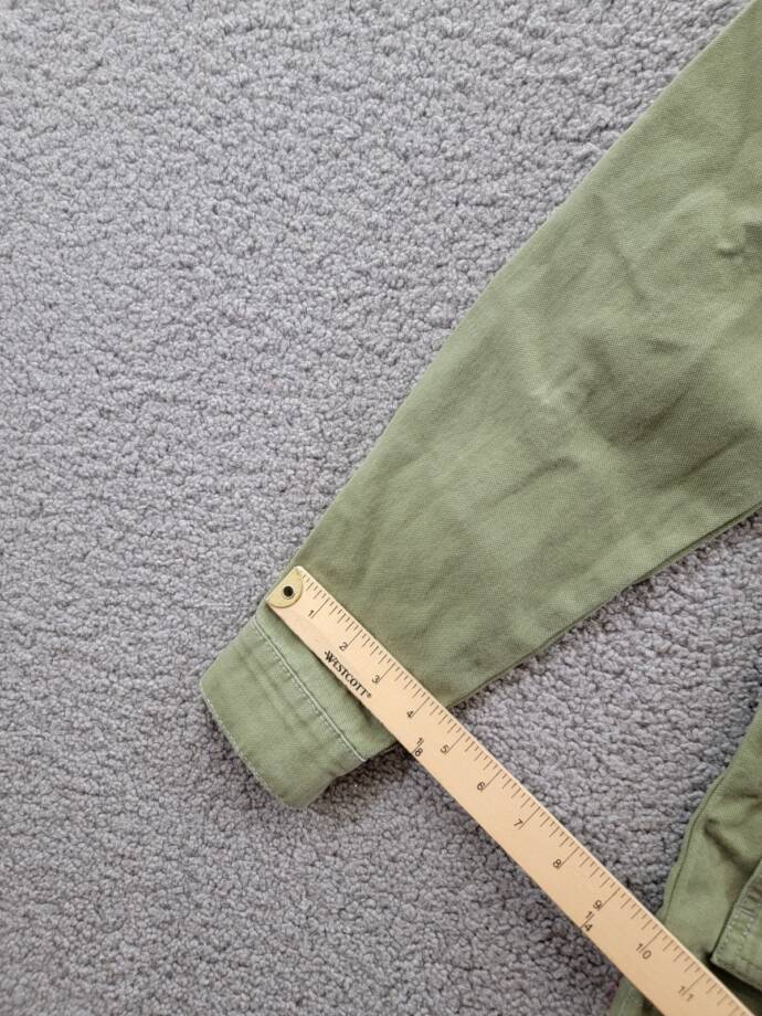 Gloria Vanderbilt Anorak Utility Jacket Women's XS Garden Sage Zipper Closure