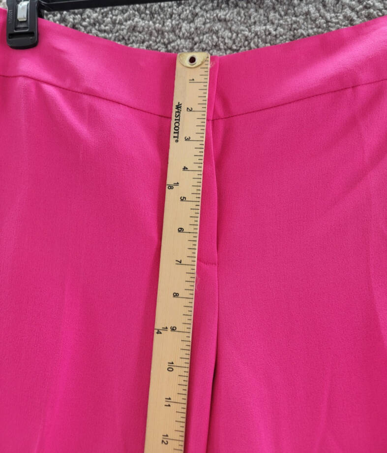Kasper Plus Size Straight-Leg Pants Women's 16W Pink Perfection Hook&Bar Closure