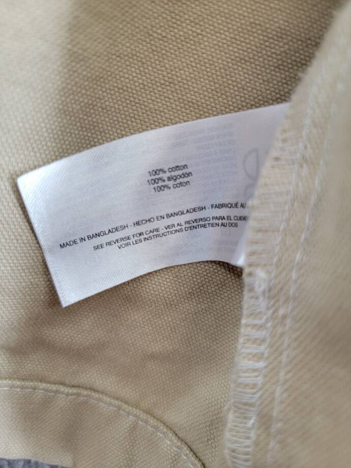 Gloria Vanderbilt Anorak Utility Jacket Women's XS Stonewood Zip Closure L/S~