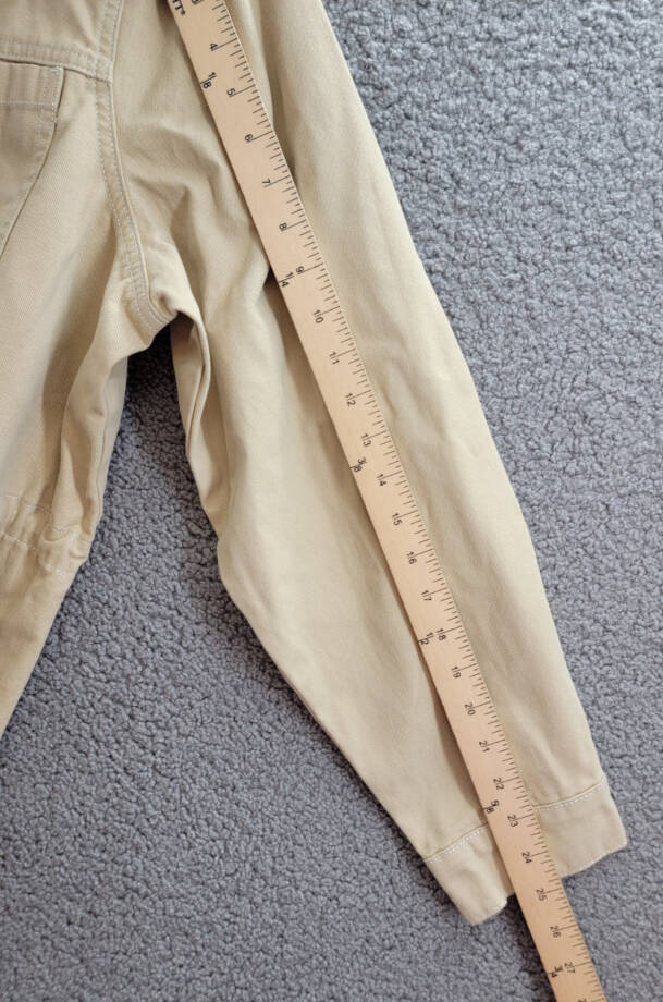Gloria Vanderbilt Anorak Utility Jacket Women's XXL Stonewood Zip Closure L/S~