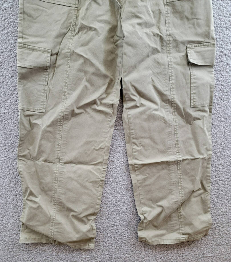Rails Bodie Cargo Pants Women's L Dark Olive Drawstring Elastic Waist Pull On