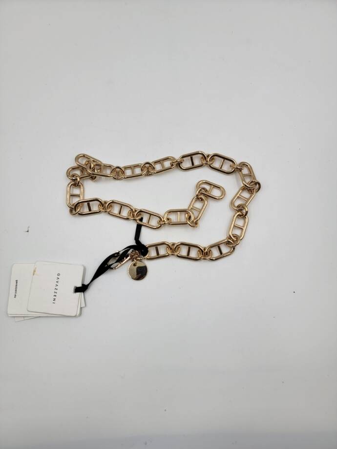 Gavazzeni Elisa Chain Belt Women's 75 Lucido Lobster Claw Clasp Closure