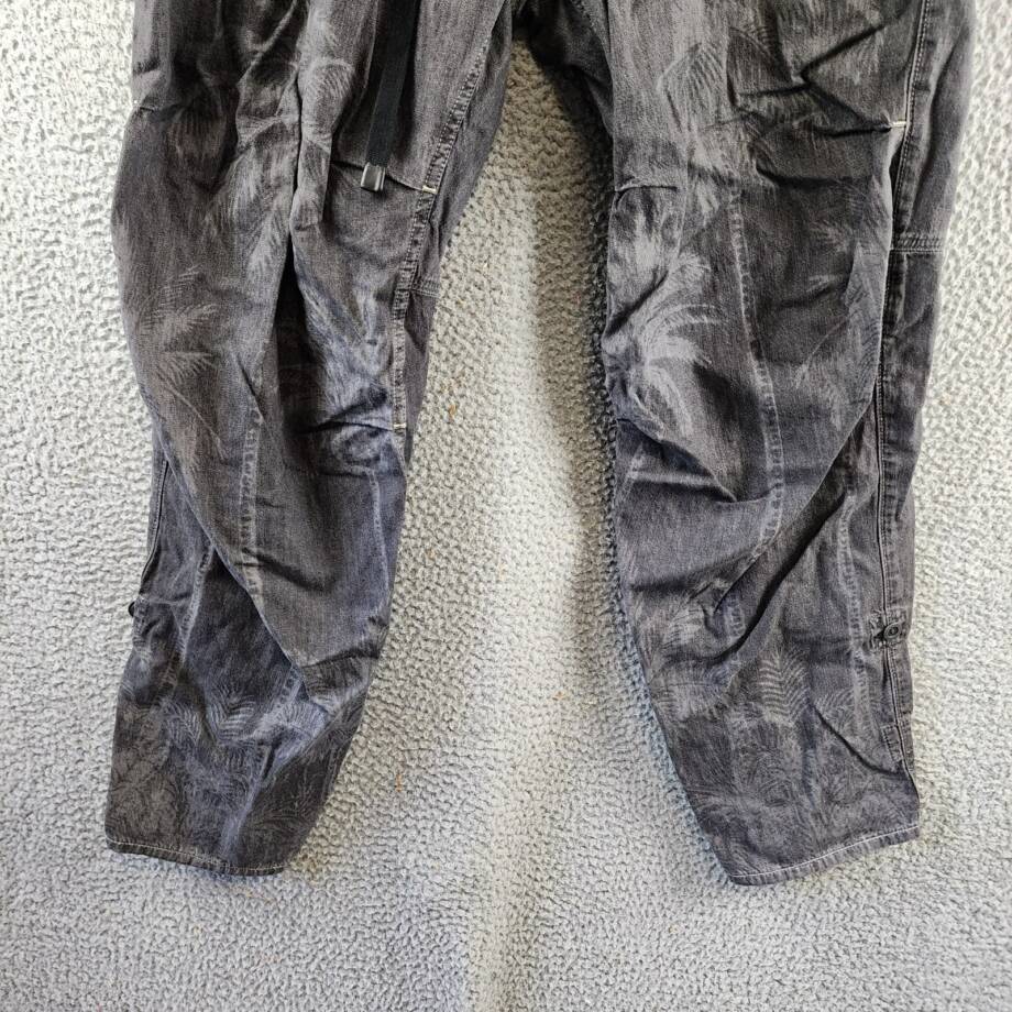 G-STAR RAW Palm Print Loose Relaxed Fit Jeans Men's 31/32 Faded Acero Gray Denim