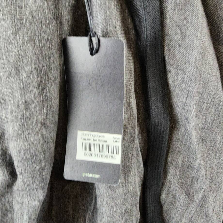 G-STAR RAW Palm Print Loose Relaxed Fit Jeans Men's 31/32 Faded Acero Gray Denim