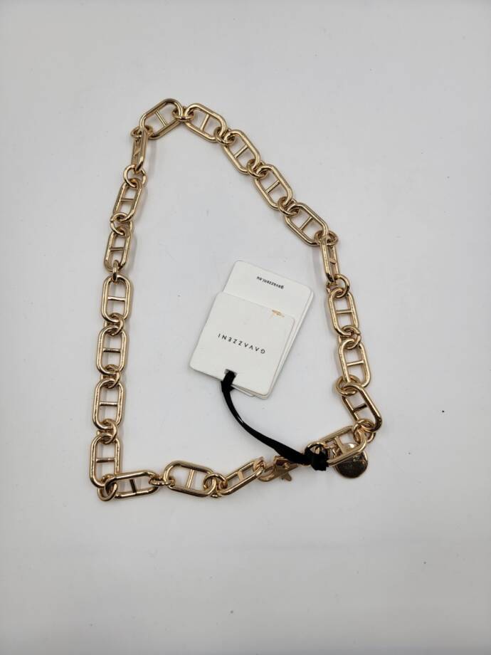 Gavazzeni Elisa Chain Belt Women's 75 Lucido Lobster Claw Clasp Closure
