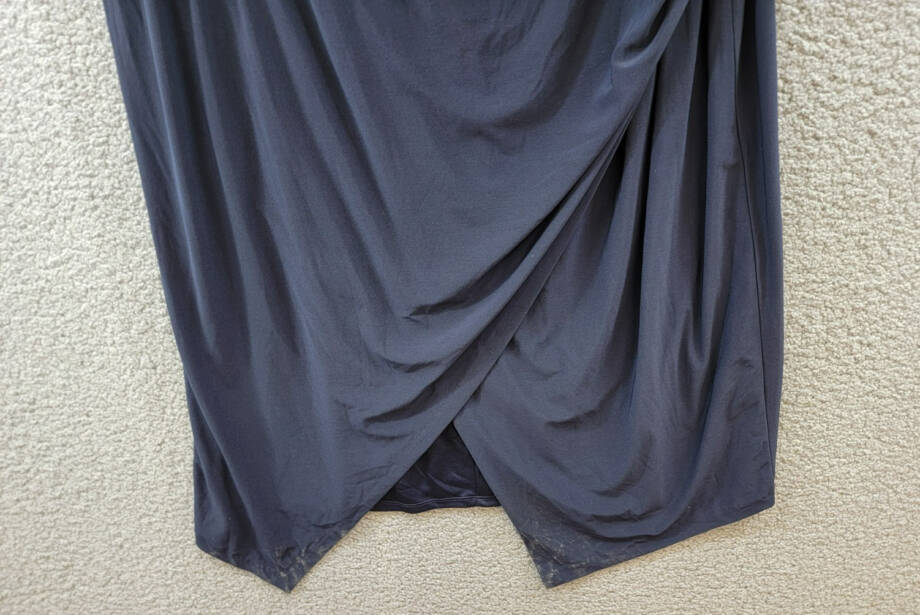 B&A By Betsy & Adam Plus Size High-Low Off-The-Shoulder Midi Dress Women's 22W