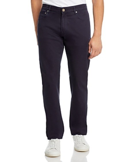 Pt Torino Jazz Garment Dyed Stretch Slim Fit 5 Pocket Jeans Men's 38 Navy