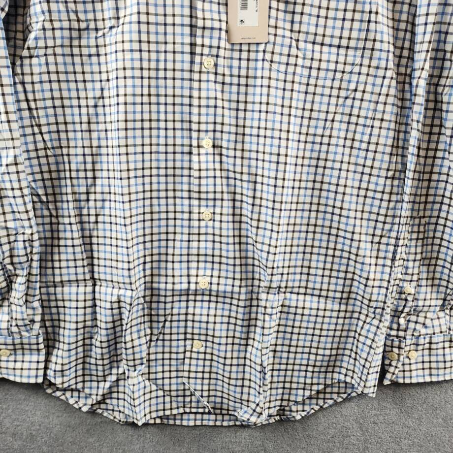 Peter Millar Calgary Crown Lite Stretch Sport Button Down Shirt Men's M Multi