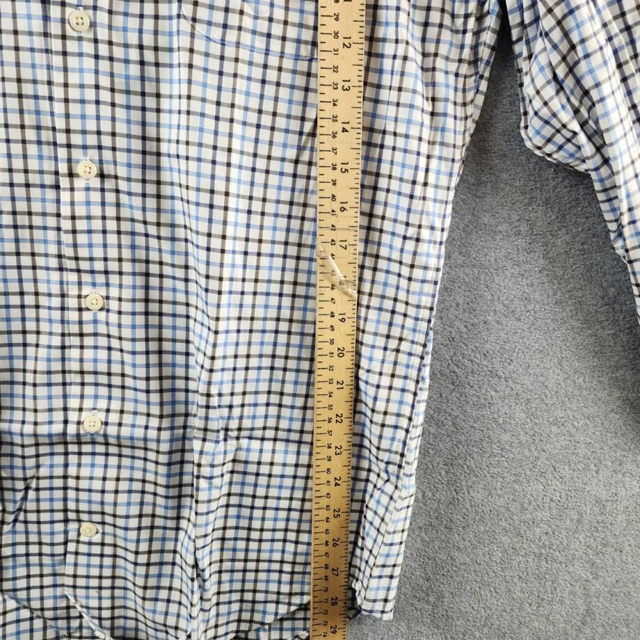 Peter Millar Calgary Crown Lite Stretch Sport Button Down Shirt Men's M Multi