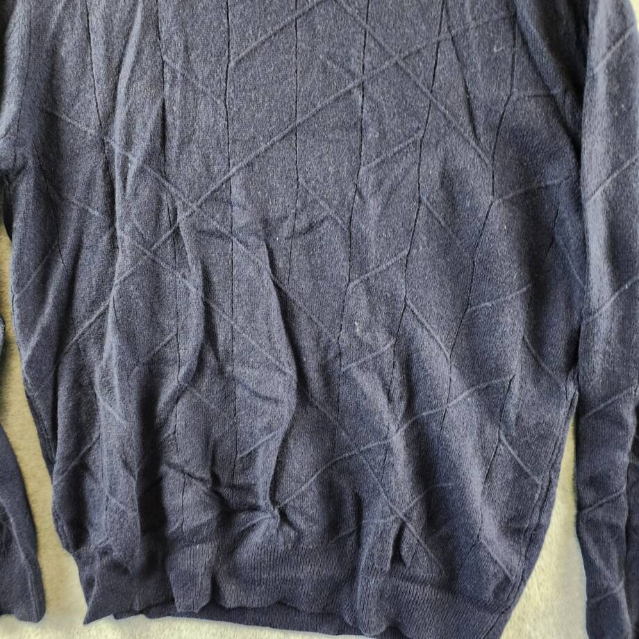 The Men's Store at Bloomingdale's Cashmere Novelty Stitch Crewneck Sweater Men M