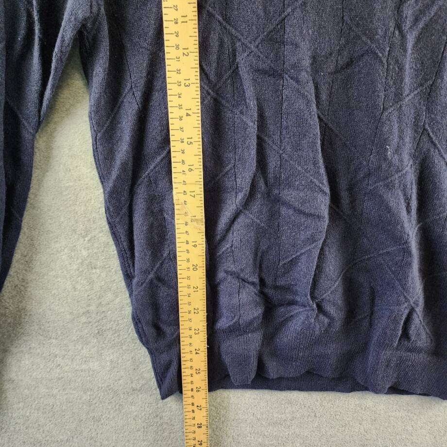 The Men's Store at Bloomingdale's Cashmere Novelty Stitch Crewneck Sweater Men M