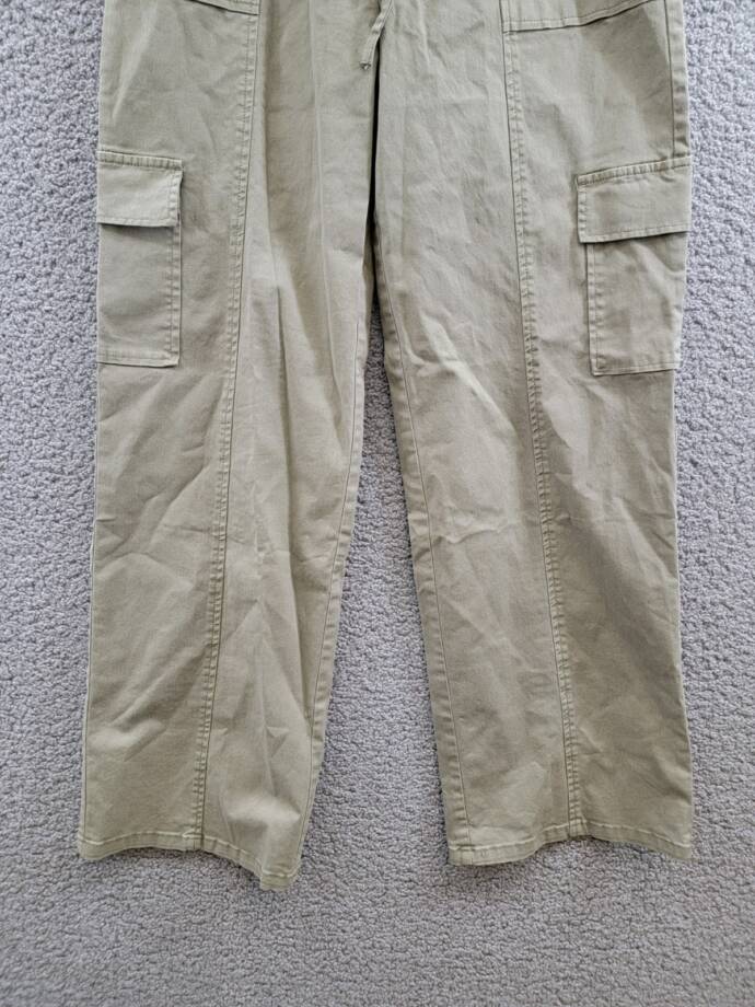 Rails Bodie Cargo Pants Women's XS Dark Olive Drawstring Elastic Waist Pull On