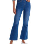 Veronica Beard Carson High Rise Ankle Flare Jeans Women's 30 Cornflower Denim