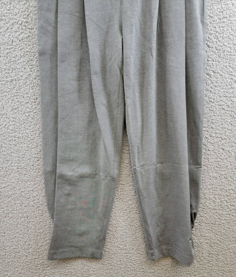 rag & bone Cecily Taper Leg Pants Women's 0 Charcoal Heather Zip Hook & Bar