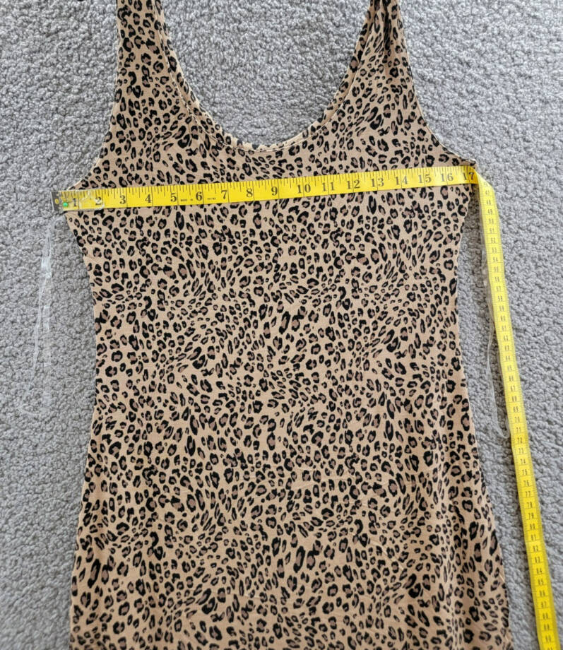 Bar III Petite Animal-Print Bodycon Midi Dress Women's PM Molly Cheetah Pullover