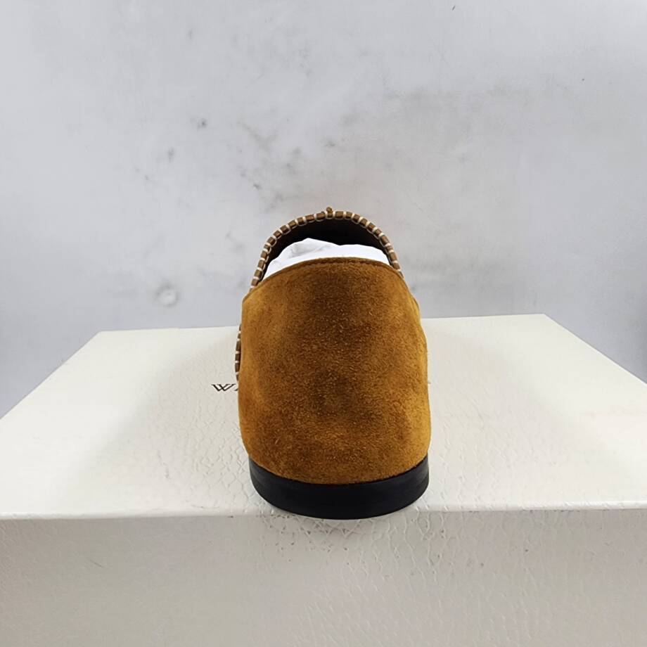 Wales Bonner Babush Collapsible Heel Slippers Men's 42.5/9.5US Tan Almond Toe