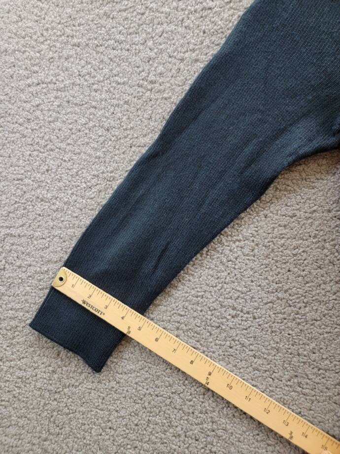 Tommy Hilfiger Fair-Isle Crewneck Sweater Women's XL Sky Captain/Chili Pepper